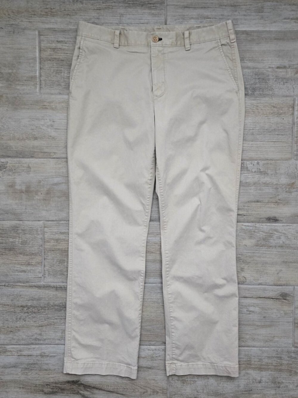 Bonobos Bootlegger Straight Fit Stretch Chino Pants Mens Preppy Office 34W 30L
